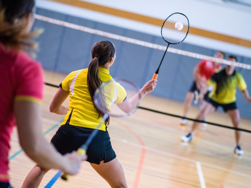 Accel 4-1 badminton group training